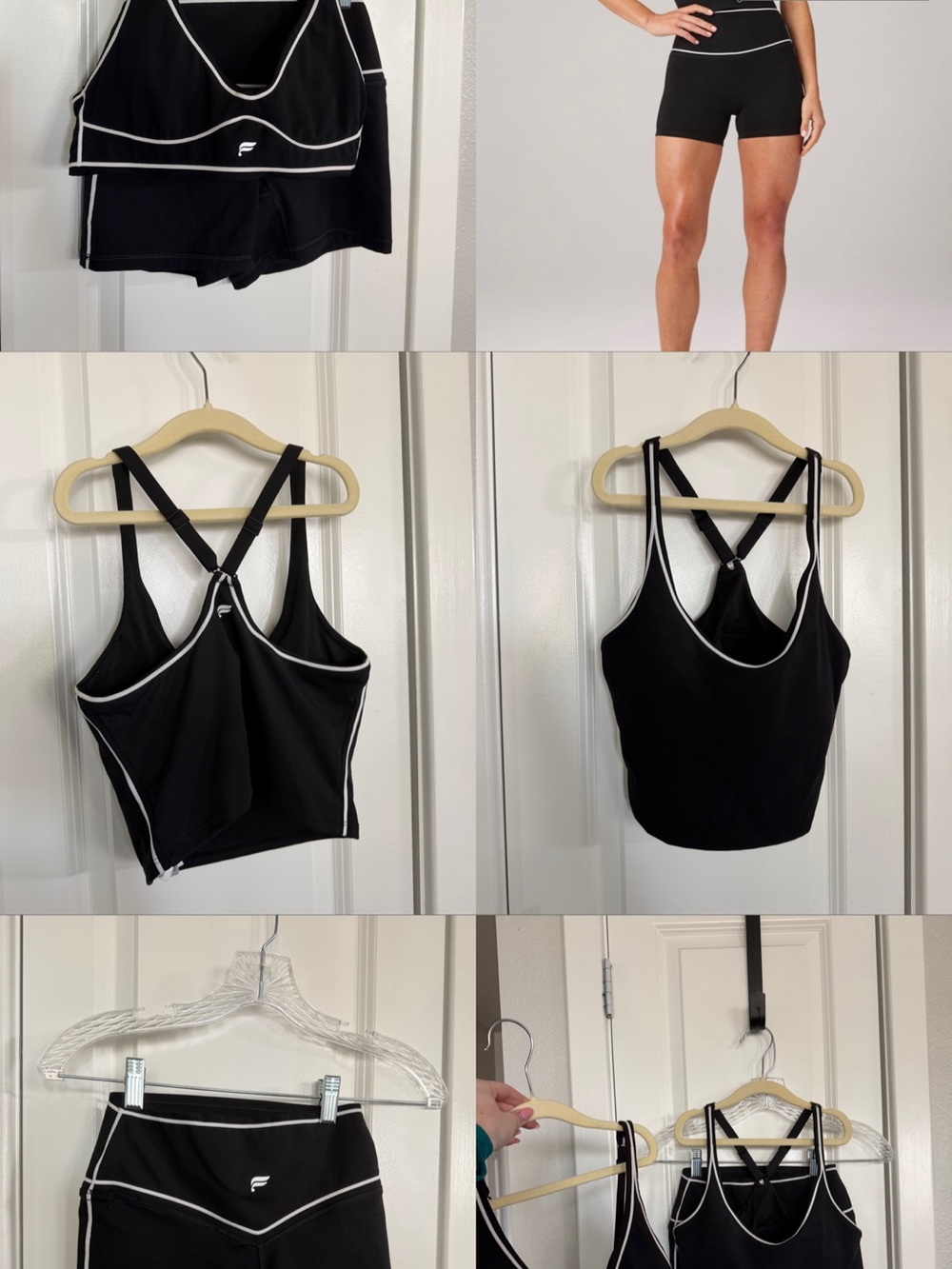 FABLETICS BUNDLE: No-Seam PureLuxe TLC Shorts & Matching Sports Bra & Top